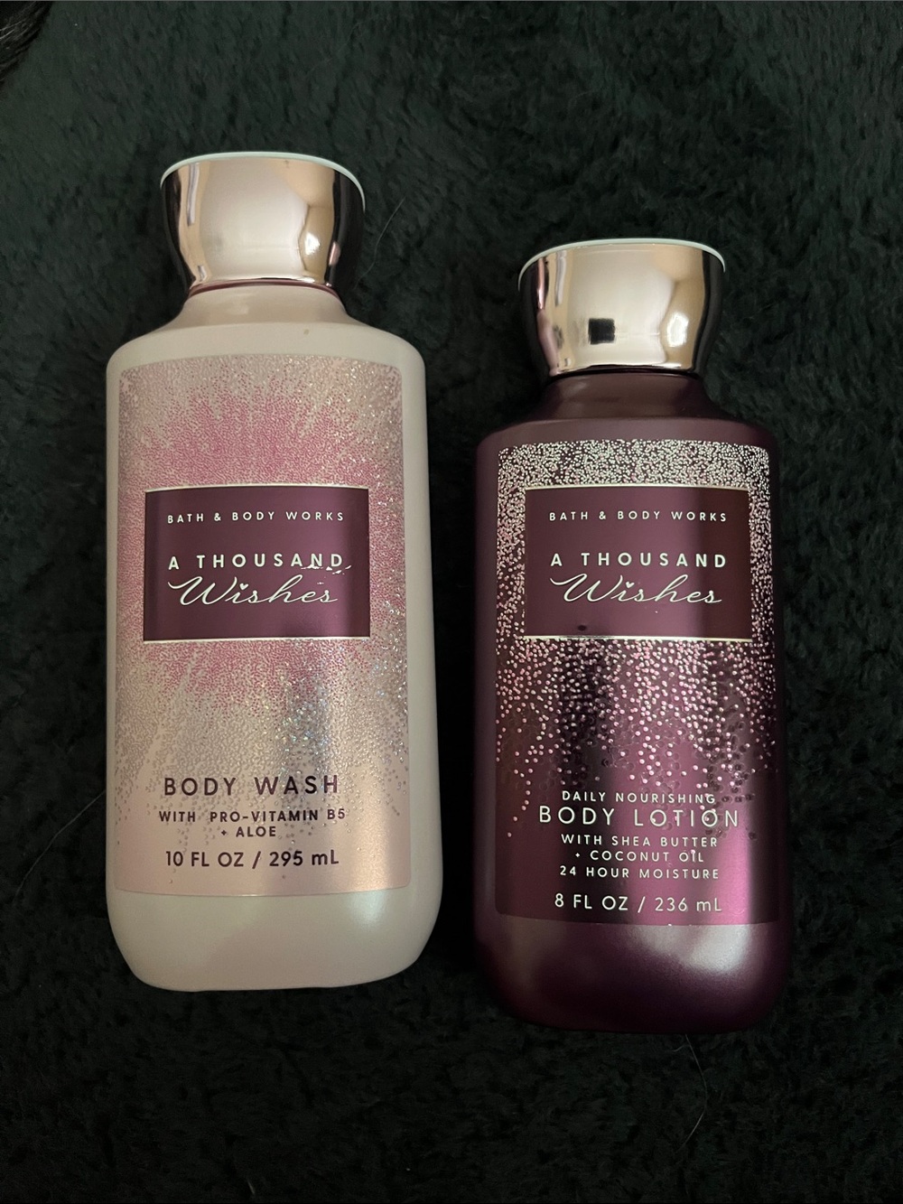 Bath & Body Works A Thousand Wishes Body Wash & Lotion Set - Pink, Plum